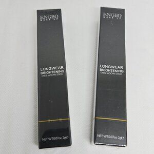 Set of 2 New Sealed ENGBO Make-Up Longwear Brightening Eyeshadow Stick No. 1 & 2
